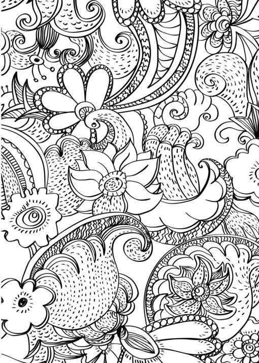 Pin Op Adult Coloring