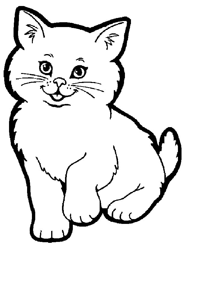 Cat Coloring Pages Coloringpages1001 Com Cat Coloring Page Animal Coloring Books Anim
