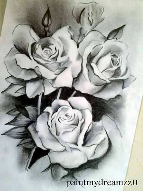 No Todas Las Rosas Son Rojas Flower Drawing Flower Tattoo Flowers