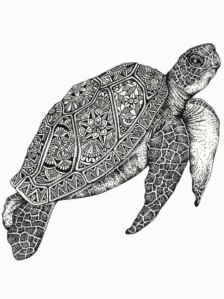 Best Sleeve Tattoos Sleevetattoos Turtle Art Turtle Painting Mandala Design Art