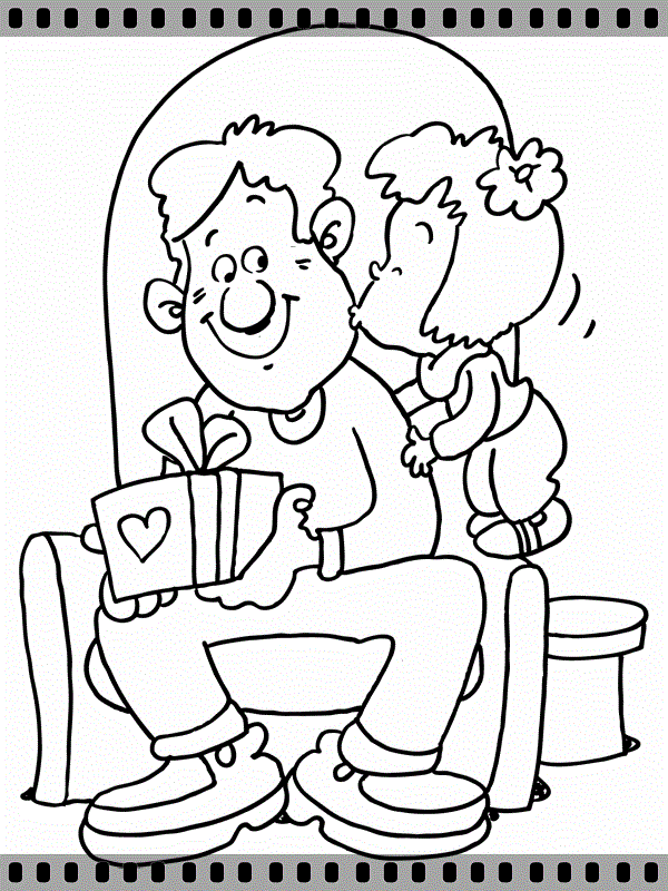 Dikke Kus Coloring Pages I Love My Dad Coloring Sheets