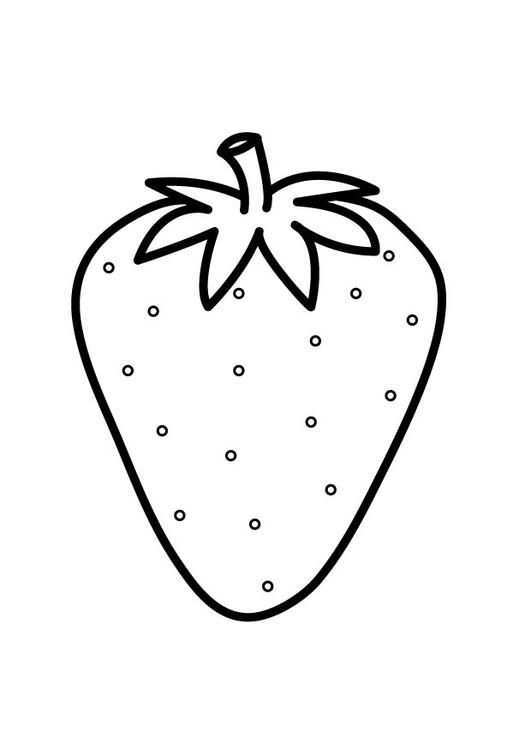 Aardbeien Tekening Google Zoeken Aardbeien Kleurplaten Gratis Kleurplaten