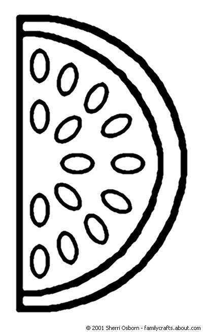 Food Coloring Pages Coloring Pages Watermelon Crafts Coloring Pages For Kids