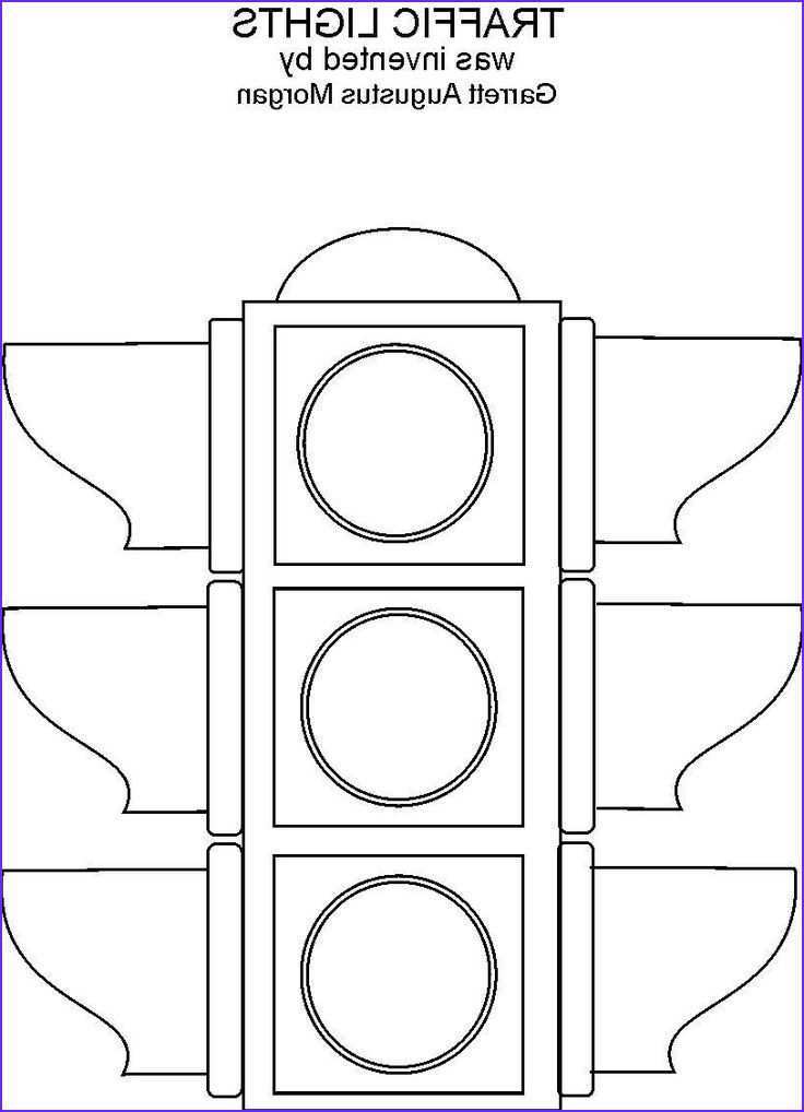 9 New Stop Light Coloring Page Image Traffic Light Coloring Pages For Kids Coloring P
