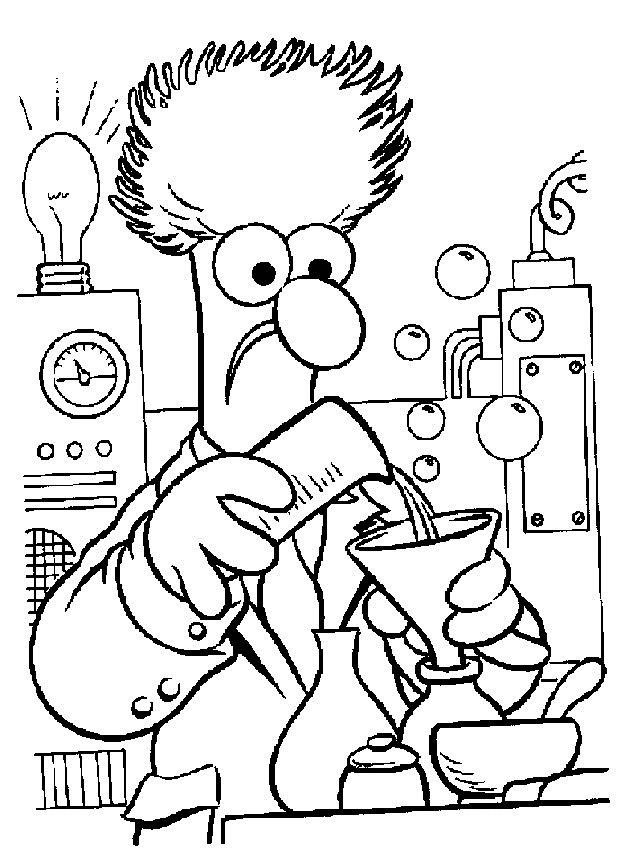 Muppet Show Coloring Pages Cartoon Coloring Pages Love Coloring Pages Cool Coloring P