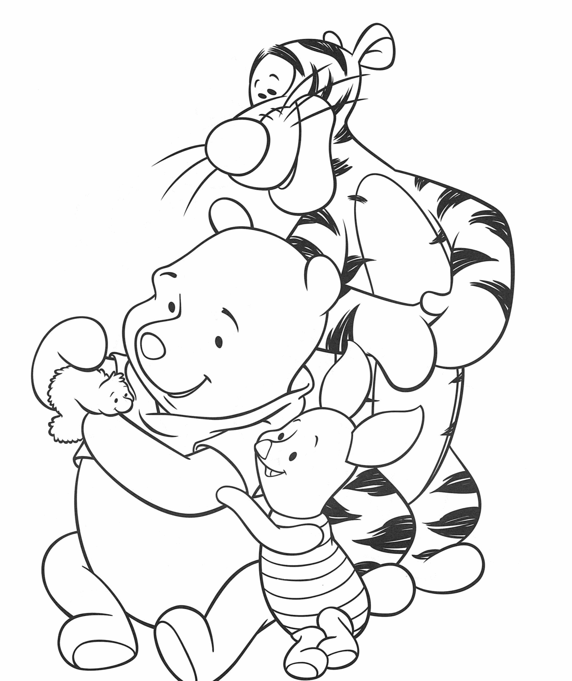 Kleurplaat Van Winnie De Pooh 6 20100813 1874318548 Gif 1161 1382 Coloring Pages Disn