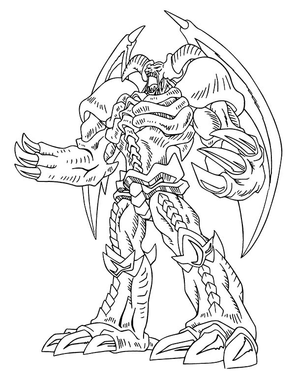 Red Eyes Dragon From Yu Gi Oh Coloring Page Netart Monster Coloring Pages Dragon Colo