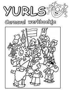Yurls Werkboekjes Werkboekjes Yurls Net Carnaval Carnaval Thema Knutselen Carnaval
