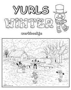 Yurls Werkboekjes Werkboekjes Yurls Net Knutselen Winter Bovenbouw Winter Knutselen W
