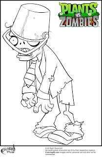 Plants Vs Zombies Coloring Pages Coloring99 Com Plants Vs Zombies Birthday Party Plan