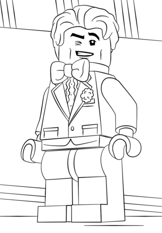 Lego Bruce Wayne Coloring Page From The Lego Batman Movie Category Select From 25665