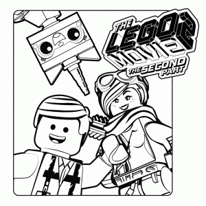 Kleurplaten Van The Lego Movie De Lego Film 2 Leuk Voor Kids Coloring Pages Lego Movi