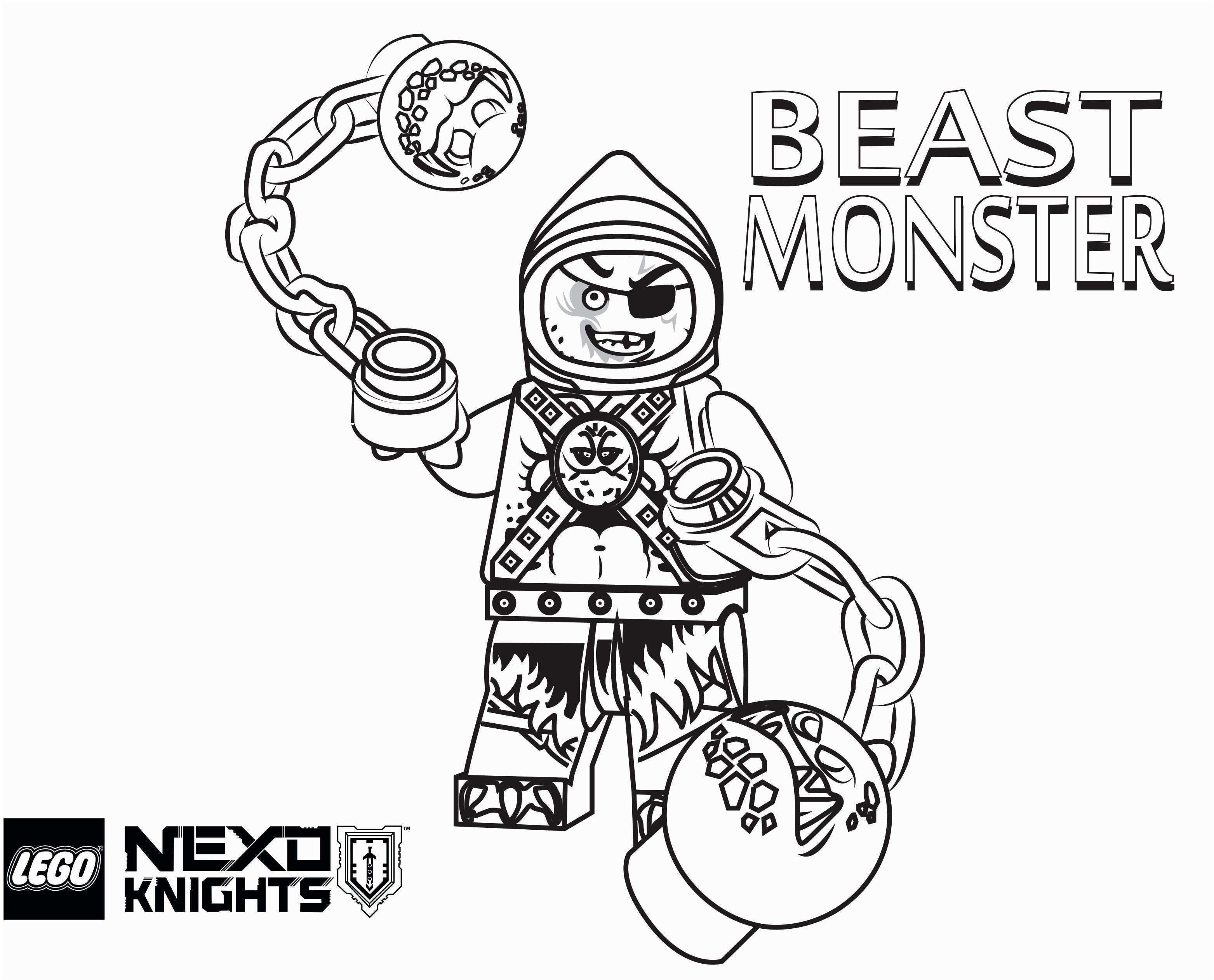 Nexo Knights Coloring Pages Lego Nexo Knight Coloring Pages Elegant Coloriage Lego Ne