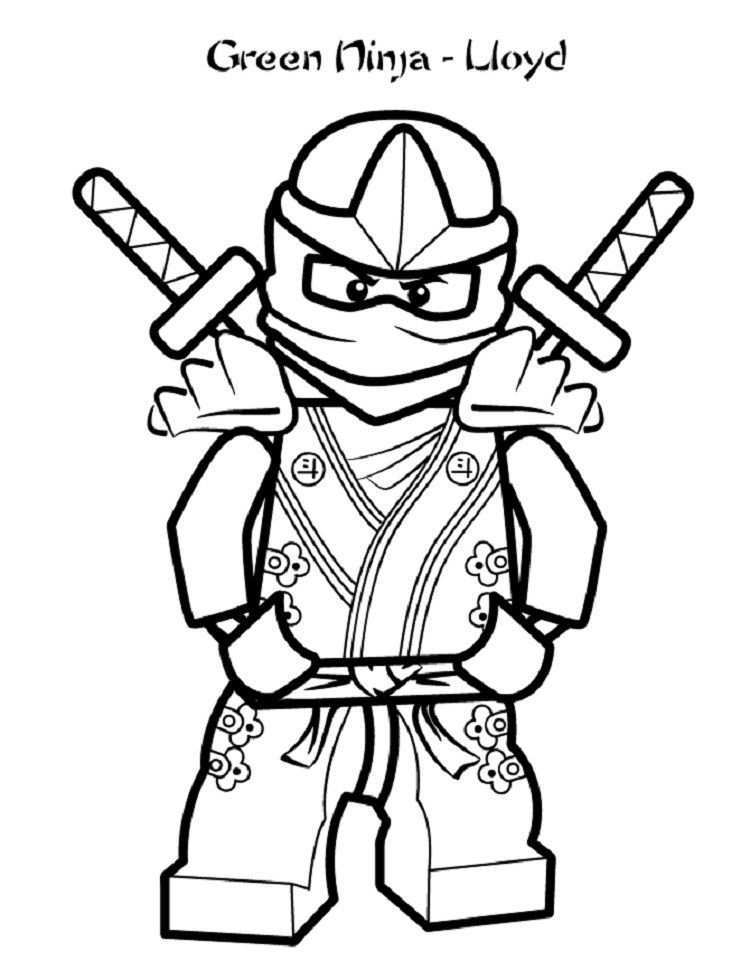 Lego Ninjago Coloring Pages Lloyd Lego Kleurplaten Kleurplaten Voor Kinderen Kleurpla