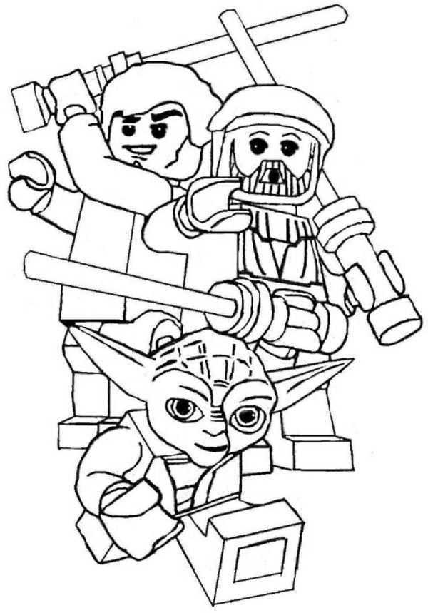 Coloring Pages Of Star Wars To Print Lego Coloring Pages Star Wars Colors Star Wars C