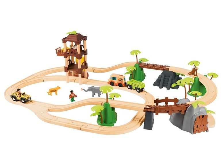 Playtive Junior Houten Safaribaanset Lidl Houten Speelgoed Houten Speelgoed