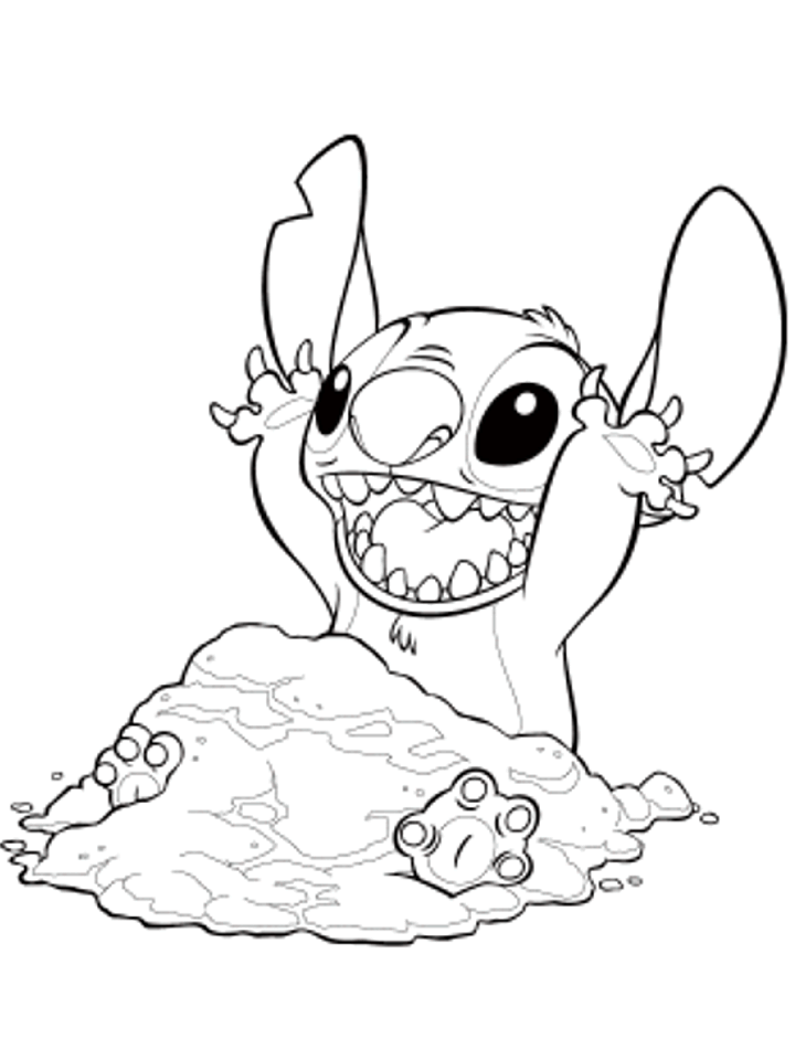 Kids N Fun Coloring Page Lilo And Stitch Lilo And Stitch Stitch Coloring Pages Disney