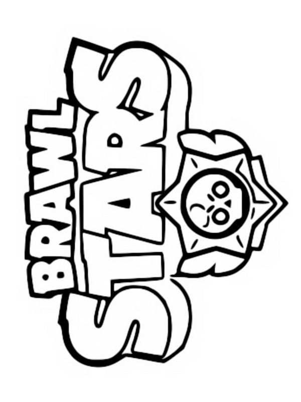 Bezoek Onze Website Om Brawl Stars Logo Kleurplaat Te Bekijken En Te Printen Hier Vin