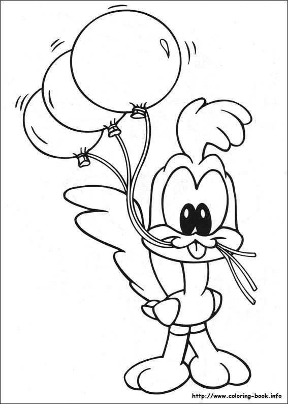 Baby Looney Tunes Coloring Picture Kleurplaten Kleurboek Looney Tunes