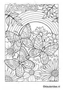 Kleuteridee Ben Horsthuis Kleurplaten Mandala Kleurplaten Bloemen Kleurplaten