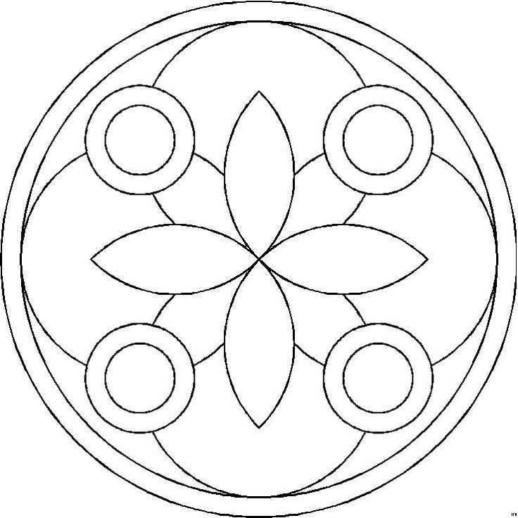 Afbeeldingsresultaat Voor Mandala Kleurplaat Makkelijk Desenhos De Mandalas Mandala C