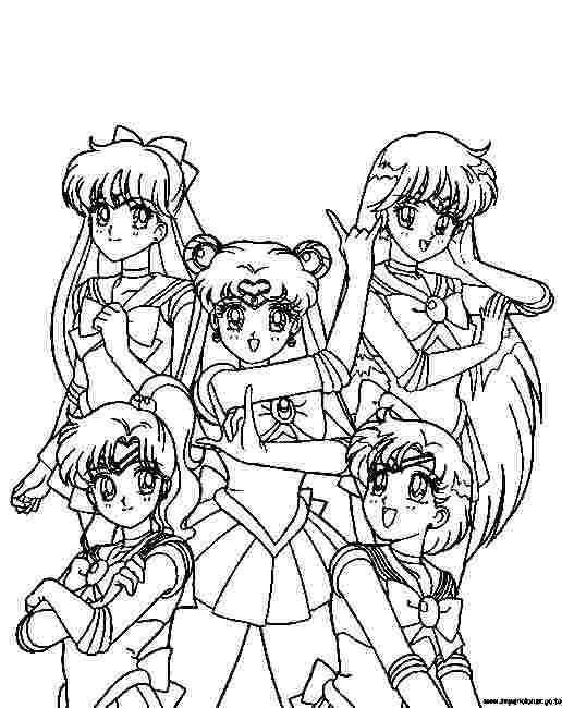 Sailor Moon Coloring Book Pages Sailor Moon Ǿ?少女戦士セーラームーン Bishōjo Senshi S