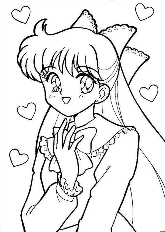 Sailor Moon Coloring Pages 6 Sailor Moon Coloring Pages Moon Coloring Pages Coloring