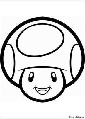 Super Mario Bros Kleurplaat 43900 Kleurplaat Kleurplaten Lijntekeningen Cartoon Teken