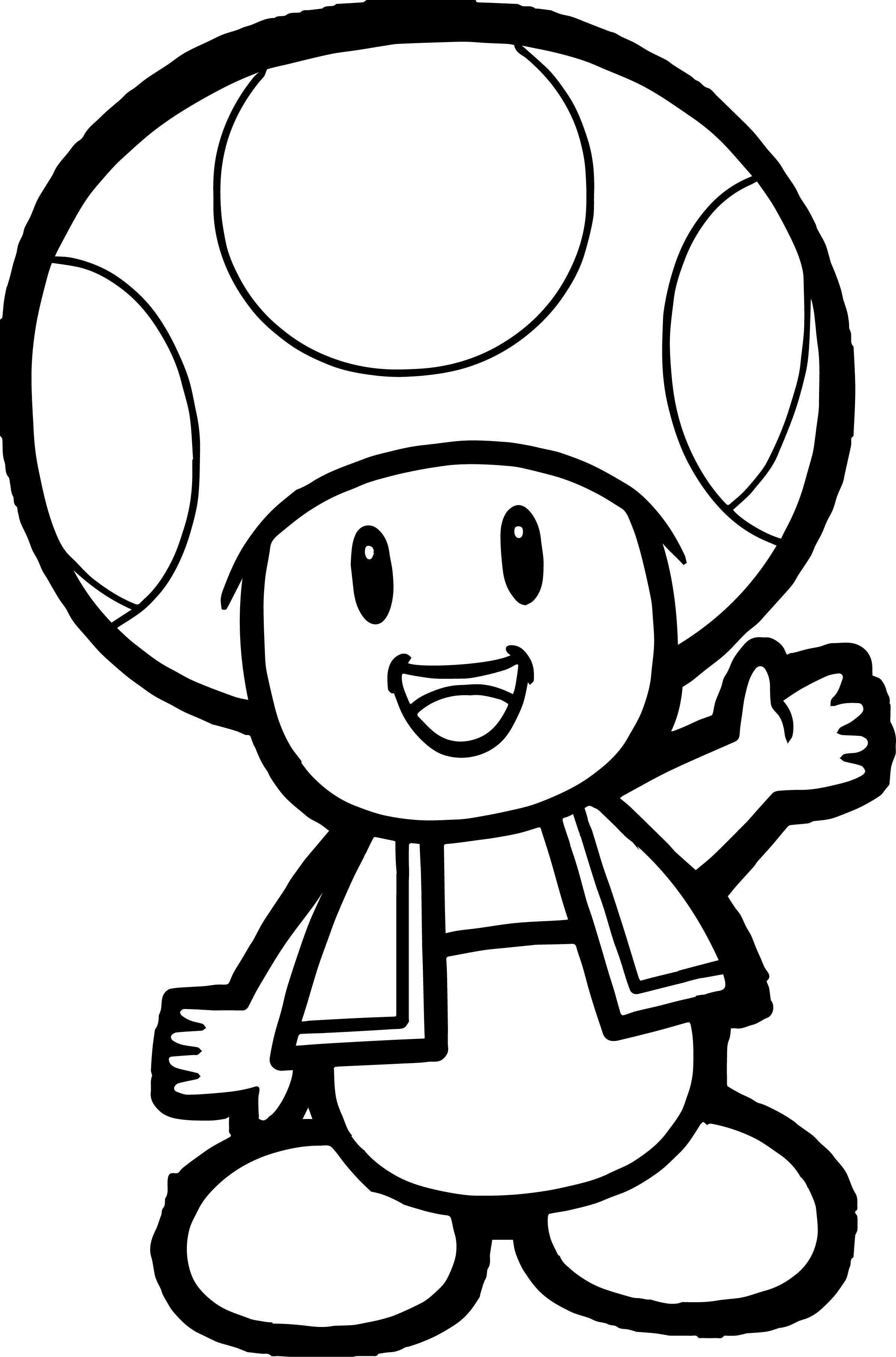 Super Mario Coloring Pages Beautiful Nice Super Mario Mushroom Coloring Page Super Ma