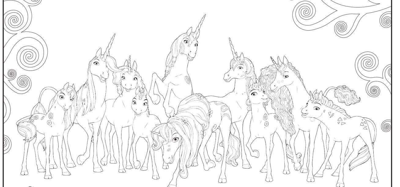 Mia And Me Free Coloring Page Mia Yuko Mo And Onchao 1 Hd Walls Find Wallpapers Color