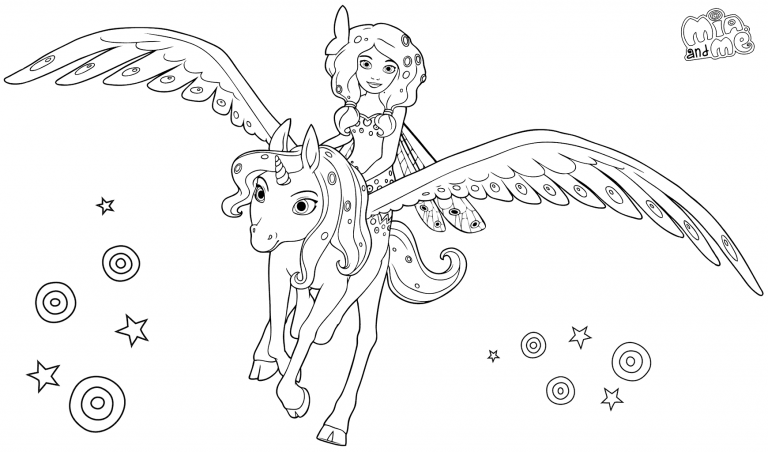 Mia And Me Coloring Pages Best Coloring Pages For Kids Kleurplaten Kleuren