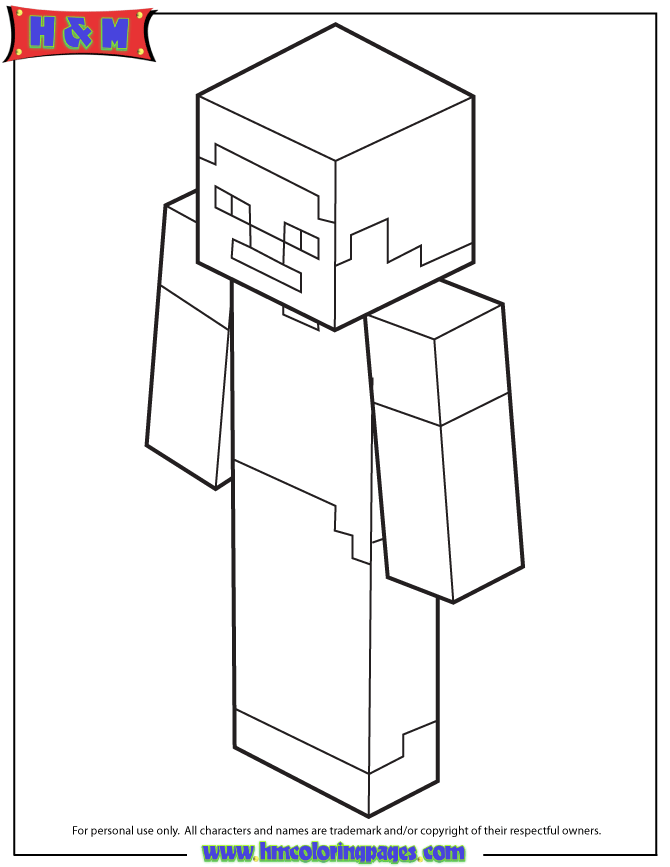 Minecraft Kleurplaat Steve Google Zoeken Minecraft Coloring Pages Cool Coloring Pages