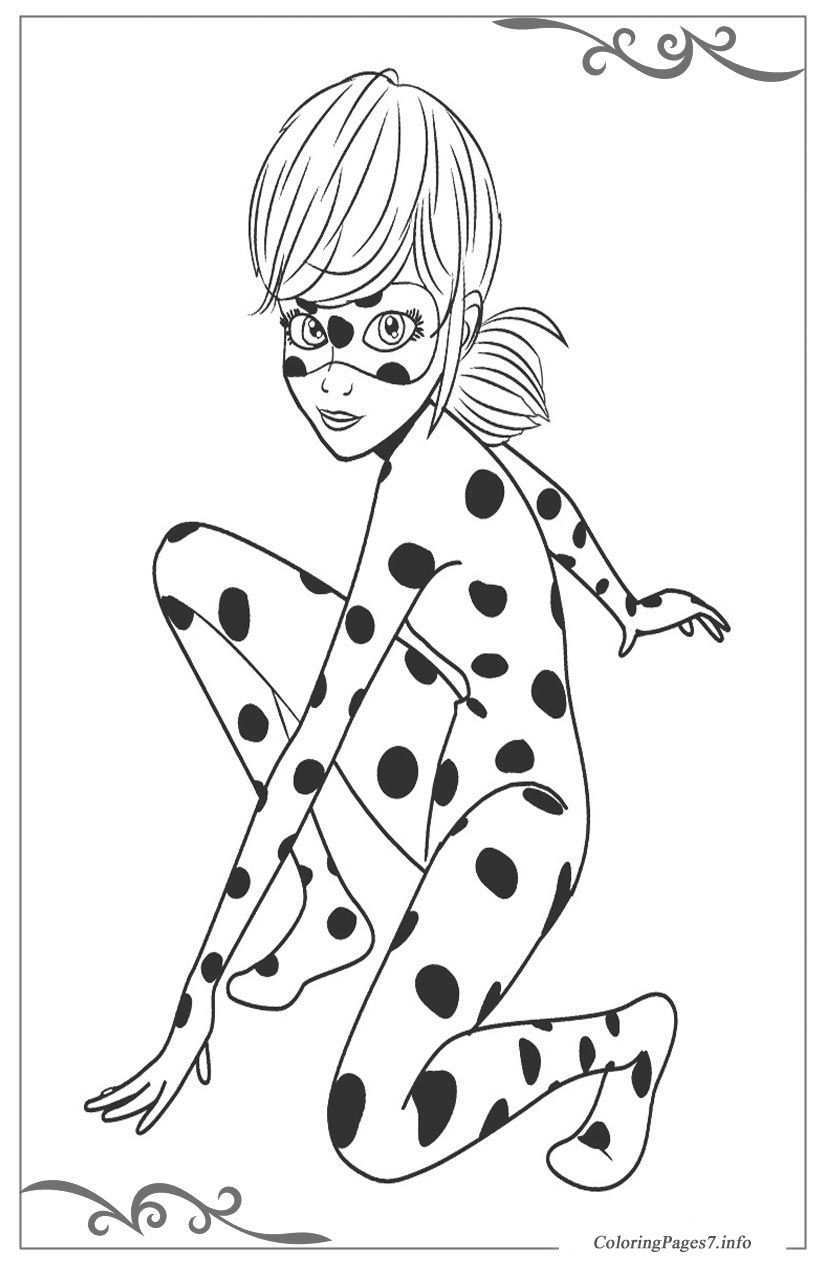 Miraculous Tales Of Ladybug Cat Noir Download And Print Free Coloring Pages For Kids