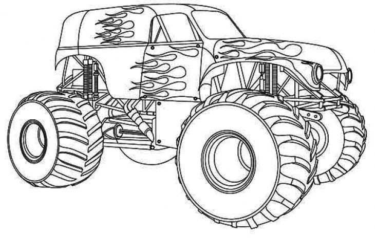 Free Monster Truck Coloring Page Letscolorit Com Monster Truck Coloring Pages Truck C