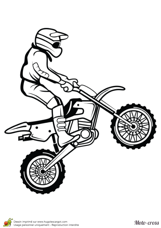 Coloriage Moto Cross Et Petit Saut Coloriage Moto Coloriage Moto Cross