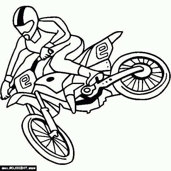 The Awesome Stunning Dirt Bike Coloring Pages Http Coloring Alifiah Biz The Awesome S