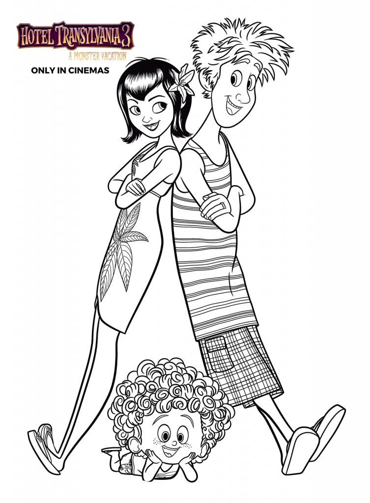 Hotel Transylvania Coloring Pages Best Coloring Pages For Kids Coloring Pages Hotel T