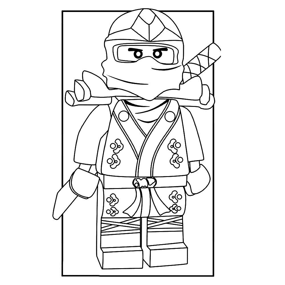 Leuk Voor Kids Kleurplaat Jay Ninjago Coloring Pages Dragon Coloring Page Coloring Pa