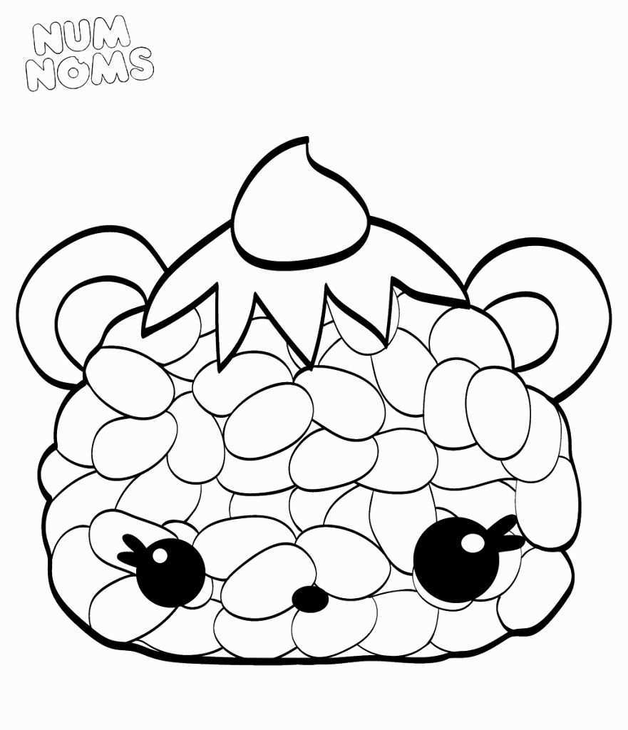 Num Noms Coloring Page Inspirational 20 Free Printable Num Noms Coloring Pages Colori