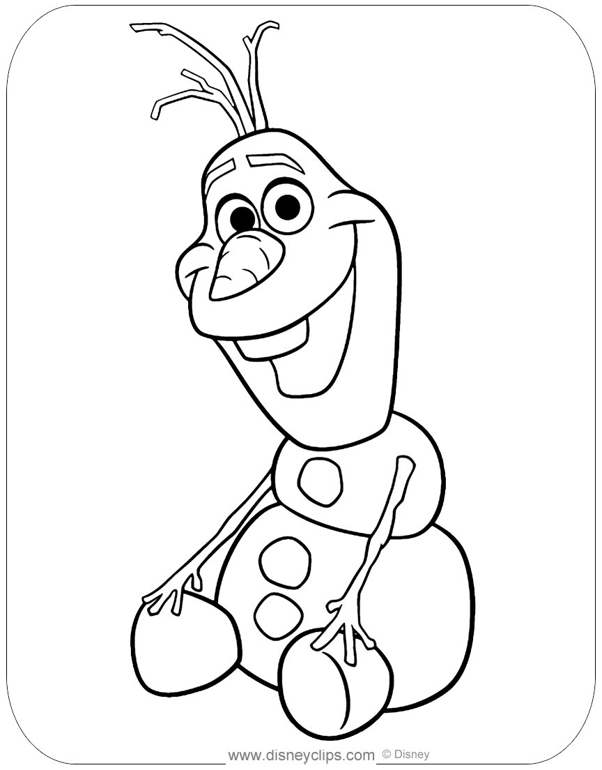 Image Result For Frozen Olaf Coloring Pages Frozen Kleurplaten Tekeningen Disney Figu