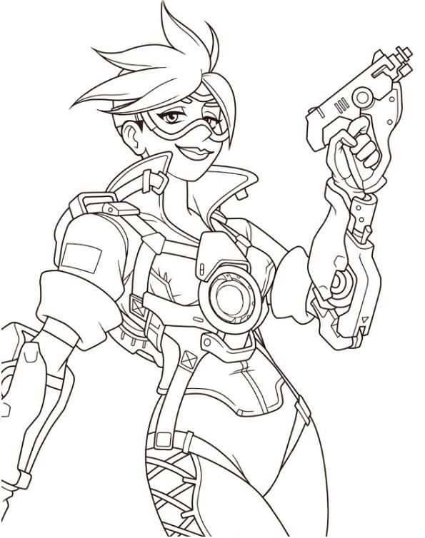 Coloring Page Overwatch Coloring Pages Cool Coloring Pages Coloring Pages For Kids