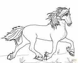 Afbeeldingsresultaat Voor Paard Kleurplaat Horse Coloring Pages Horse Coloring Friesian Horse