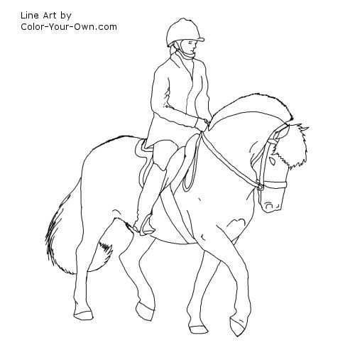 Horse With Saddle Coloring Pages Coloring Pages Horse Crafts Horses