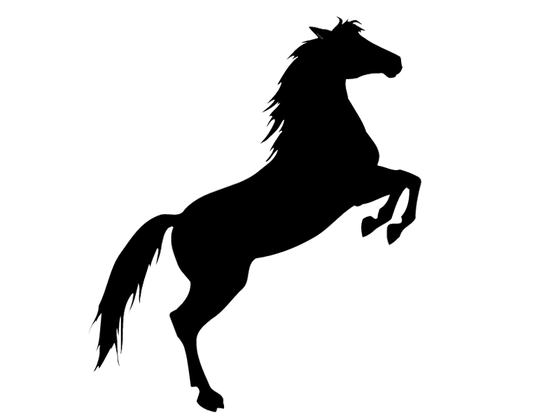 Steigerend Paard Silhouet Google Zoeken Paard Silhouet Paard Tekeningen Paarden