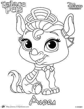 Princess Palace Pet Coloring Page Of Alora Disney Princess Coloring Pages Princess Co