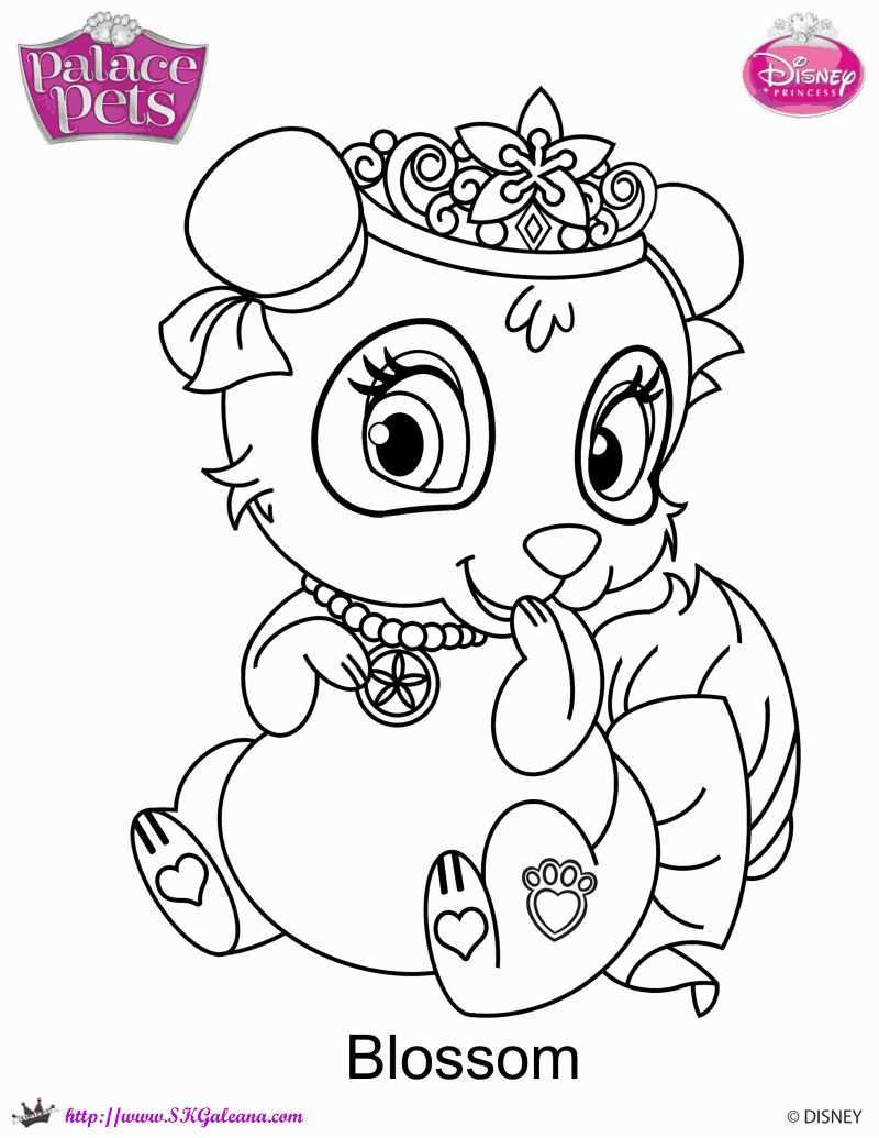 Pin By Jeanet On Kleurplaten Free Coloring Pages Palace Pets Disney Coloring Pages