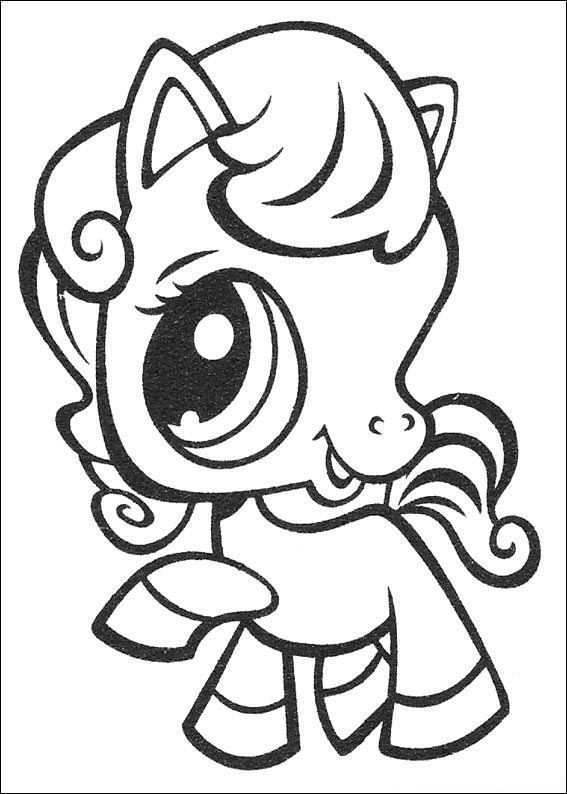 Kids N Fun Coloring Page Littlest Pet Shop Littlest Pet Shop Kleurplaten Kleurboek Kl