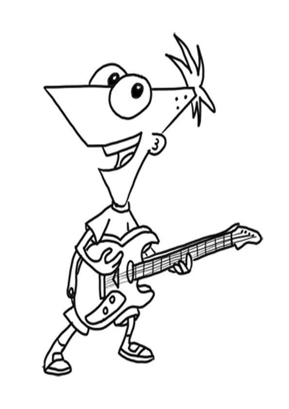 Desenhos Para Colorir Phineas E Ferb 5 Desenhos Para Colorir Paginas Para Colorir Da