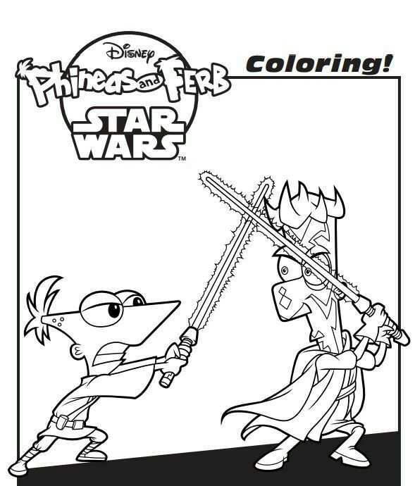 Pin By Fleur On Color My World Phineas And Ferb Dot To Dot Puzzles Star Wars