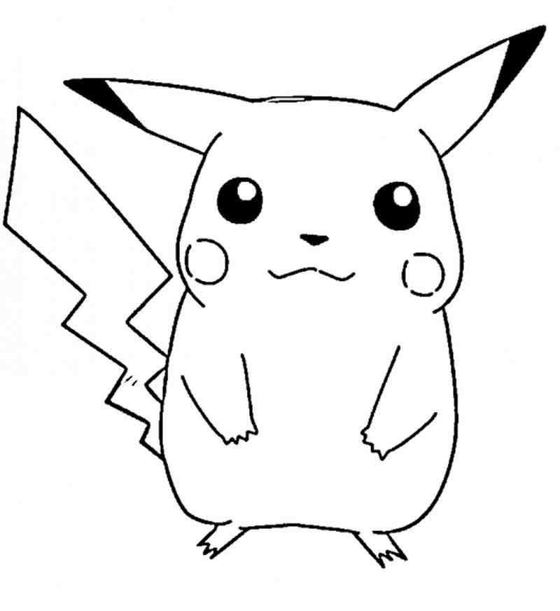 Pikachu Coloring Pages To Print Draadkunst Patronen Kleurplaten Pokemon